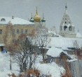 Бугаев А. «Свежий снег в Коломне». 1993,  х., м., 60х71